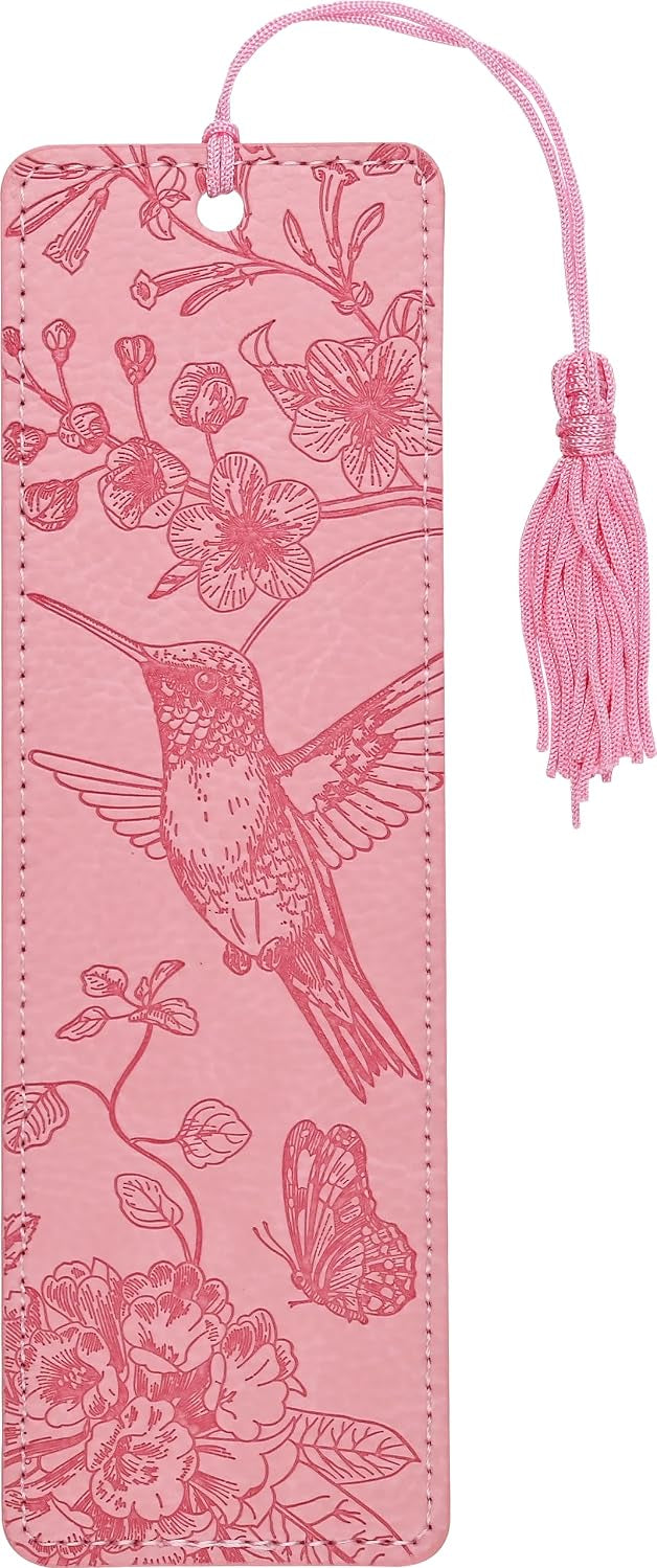 Hummingbird Artisan Vegan Leather Bookmark 20 9781441348838