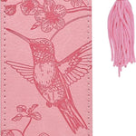 Hummingbird Artisan Vegan Leather Bookmark 20 9781441348838