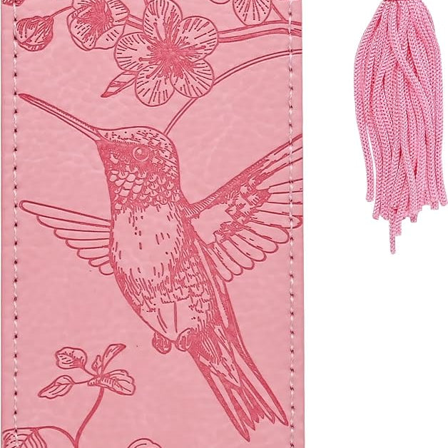 Hummingbird Artisan Vegan Leather Bookmark 20 9781441348838