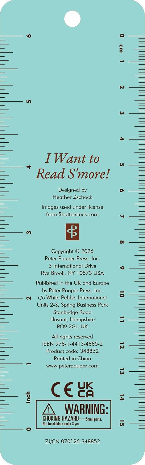 I Want to Read S'more! Bookmark 20 9781441348852_1
