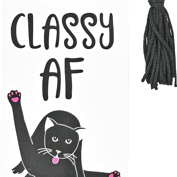 Classy AF Beaded Bookmark 20 9781441348883