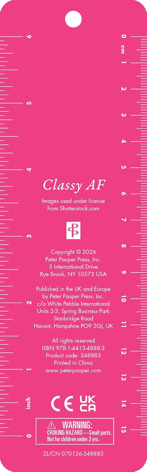 Classy AF Beaded Bookmark 20 9781441348883_1