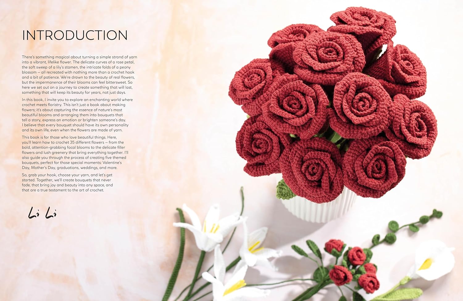 Crochet A Flower Boquet: 35 Patterns by Li. Li 20 9781446314708_1