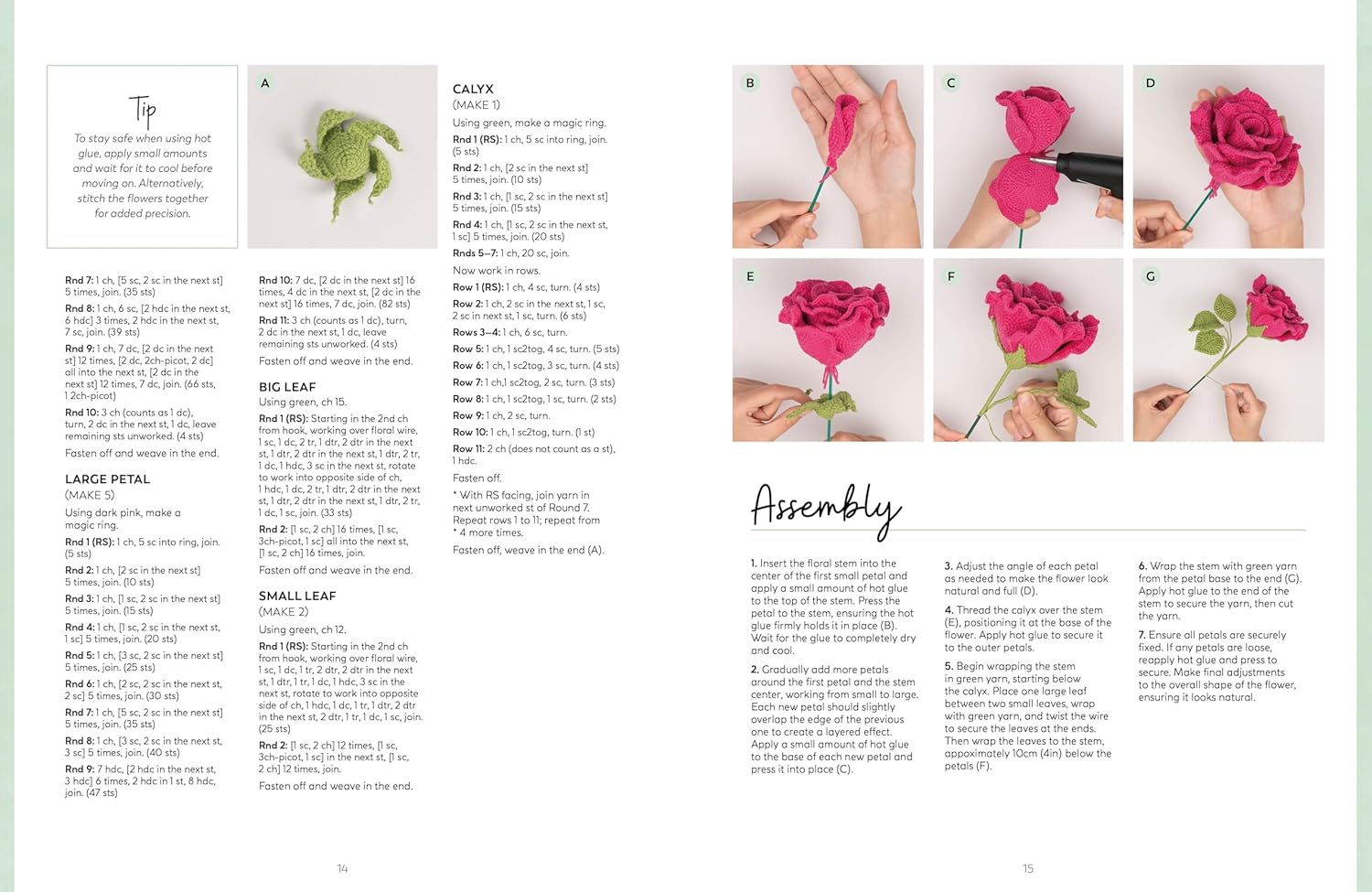 Crochet A Flower Boquet: 35 Patterns by Li. Li 20 9781446314708_3