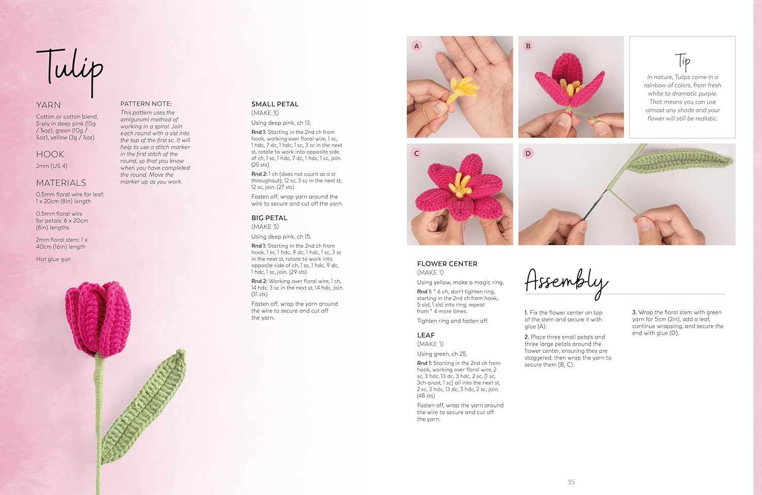Crochet A Flower Boquet: 35 Patterns by Li. Li 20 9781446314708_4
