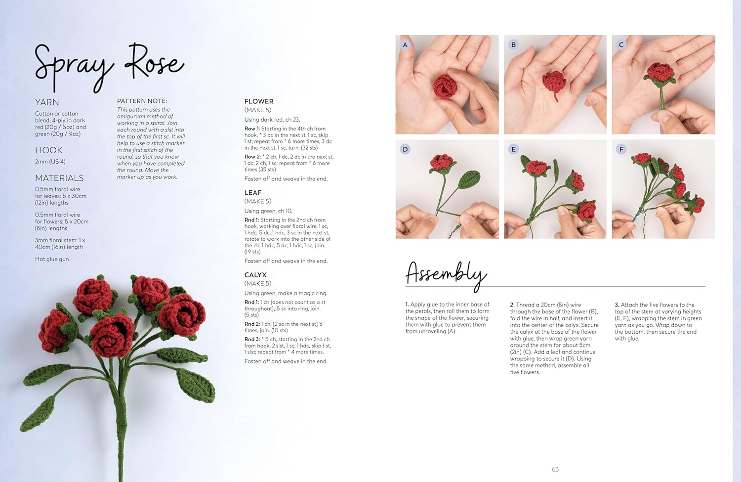 Crochet A Flower Boquet: 35 Patterns by Li. Li 20 9781446314708_5