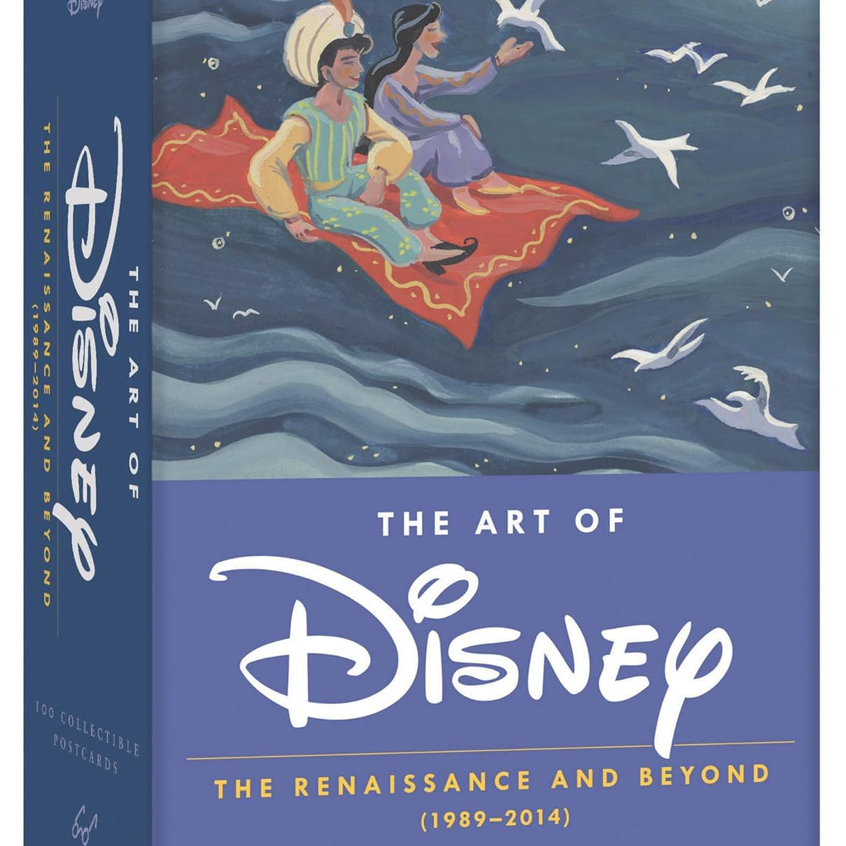 The Art Of Disney: The Renaissance (1989-2014) 100 Collectable Postcards 9781452122304