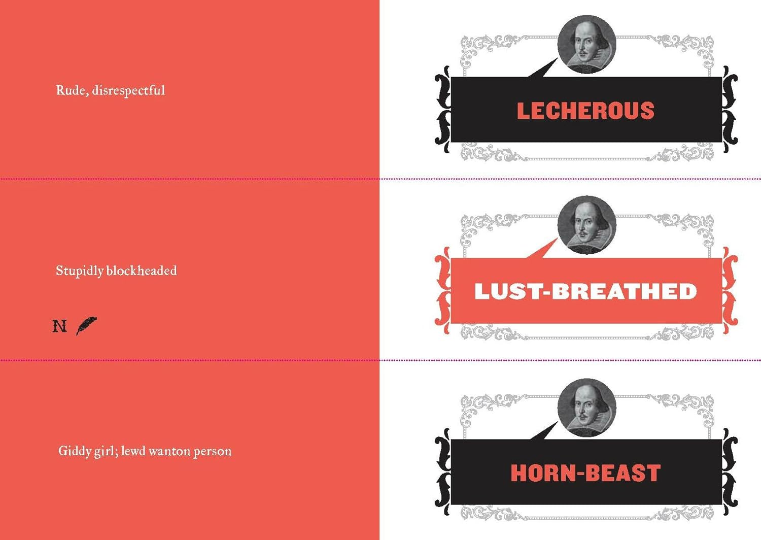 Shakespeare Insult Generator by Kraft. Barry 9781452127750_4