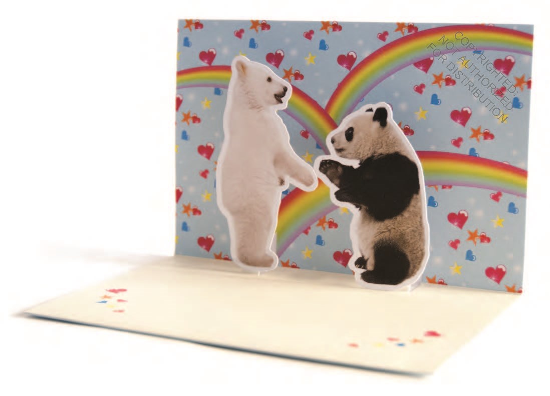 HIGH FIVE: 10 POP-UP NOTECARDS & ENVELOPES - CHRONICLE BOOKS 9781452135656_1