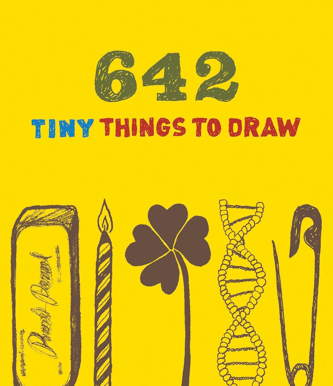 642 Tiny Things To Draw by Chronicle Books 9781452137575_1