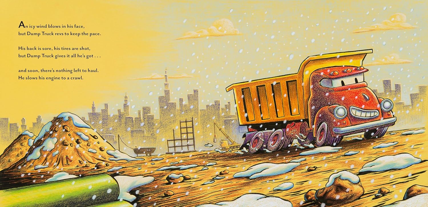 Construction Site On Christmas Night: (Christmas Book For Kids, Children's Book, 9781452139111_5