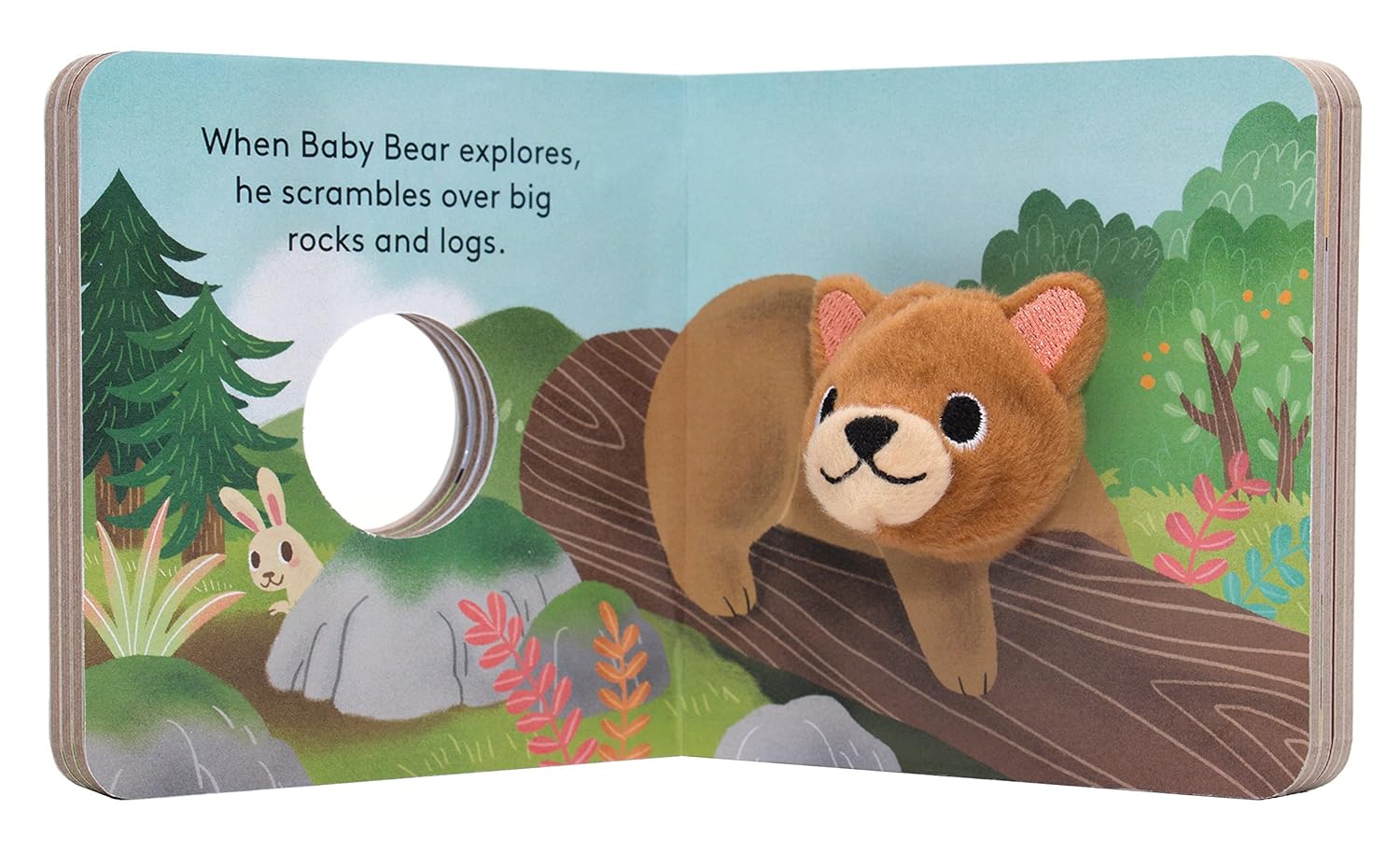 Baby Bear: Finger Puppet Book by Chronicle Books 9781452142357_2