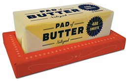 PAD OF BUTTER NOTEPAD 9781452144955