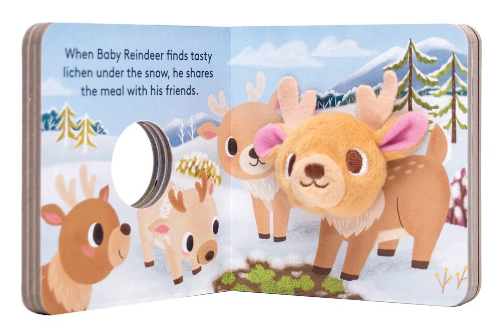 Baby Reinder: Finger Puppet Book by Chronicle Books 9781452146614_1