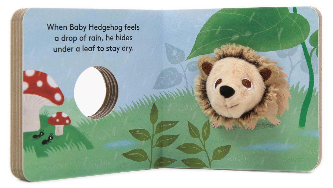Baby Hedgehog: Finger Puppet Book by Huang. Yu-Hsuan 20 9781452163765_4