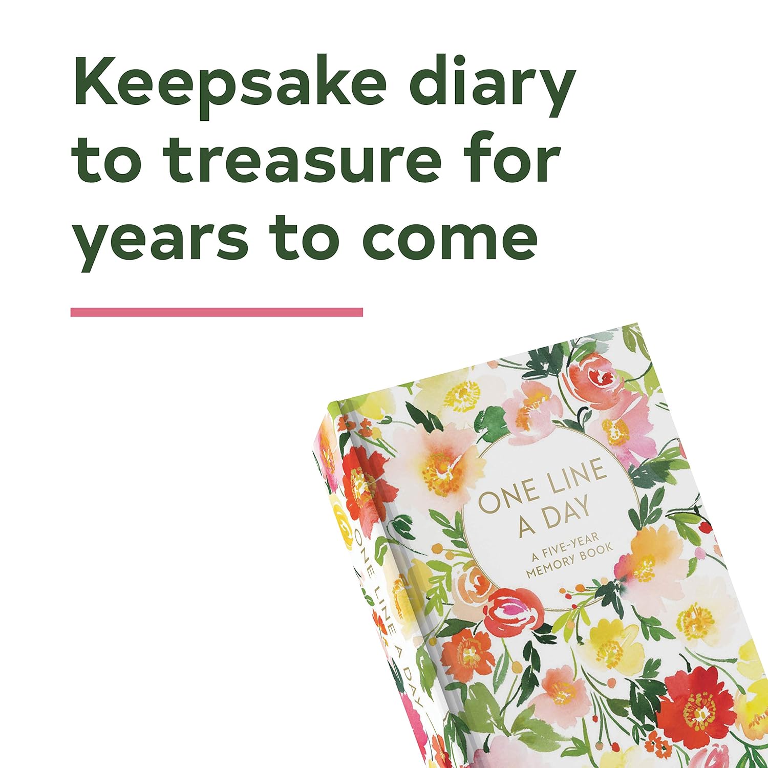 Floral One Line a Day: A Five-Year Memory Book by Cheng. Yao 20 9781452164618_2