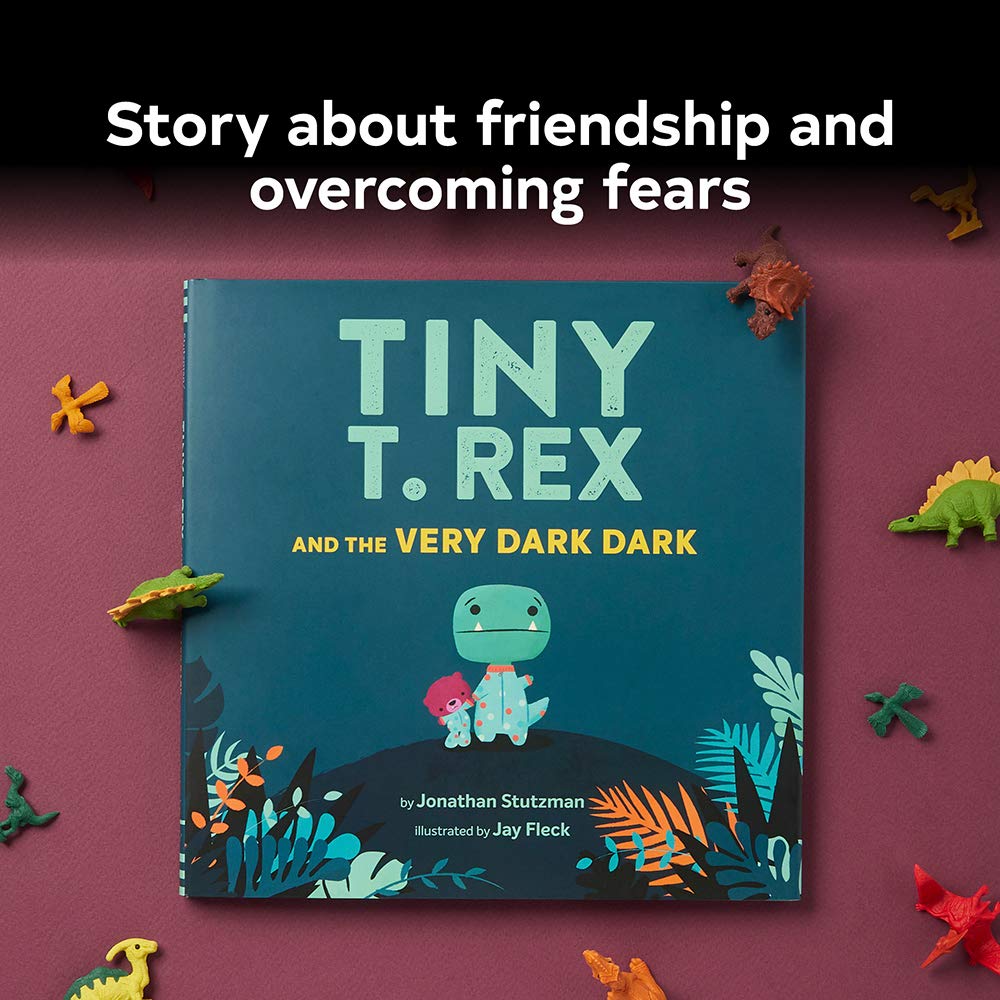 Tiny T. Rex And The Very Dark Dark by Stutzman. Jonathan; Fleck. Jay 9781452170343_2
