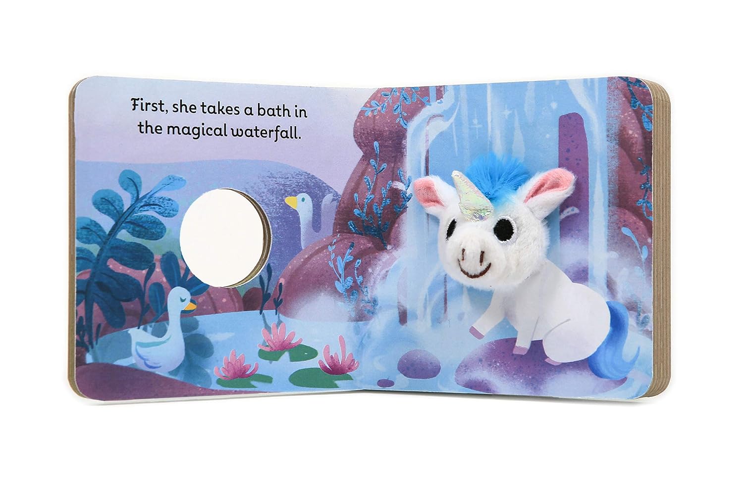 Baby Unicorn: Finger Puppet Book 9781452170763_3