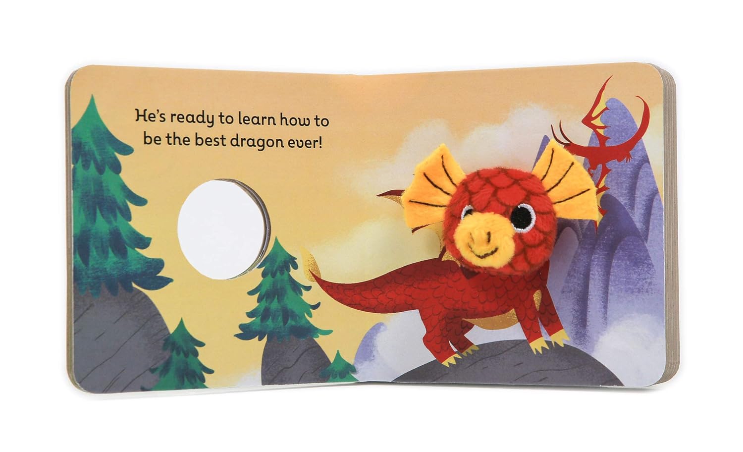 Baby Dragon: Finger Puppet Book 9781452170770_2