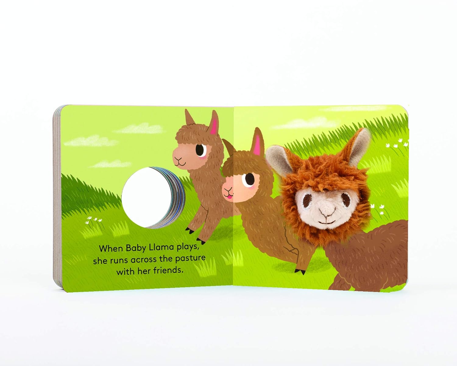 Baby Llama: Finger Puppet Book by Chronicle Books 9781452170817_1