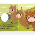 Baby Llama: Finger Puppet Book by Chronicle Books 9781452170817_2