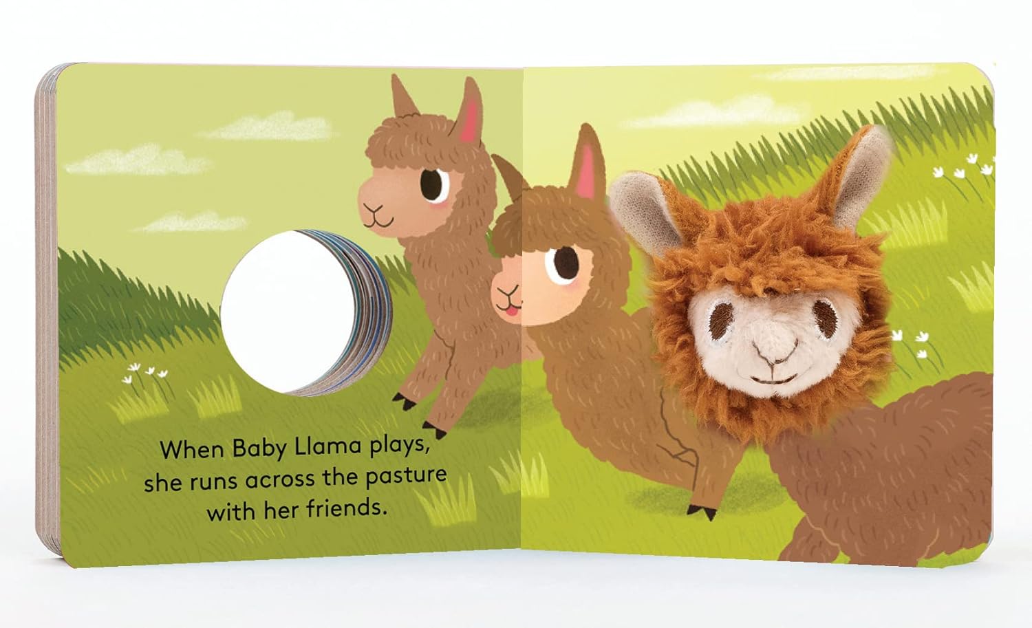 Baby Llama: Finger Puppet Book by Chronicle Books 9781452170817_2