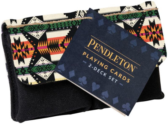 Pendleton Playing Cards: 2-Deck Set (Camping Games, Gift For Outdoor Enthusiasts 9781452172569_b039b157-446c-4d10-a473-a27b3c736596