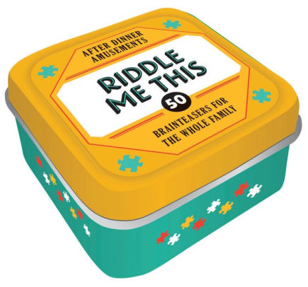After Dinner Amusements: Riddle Me This: 50 Brainteasers For The Whole Family (D 9781452178257_36f4a1f2-723a-4329-8290-aa82bd756e4c