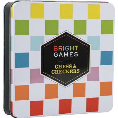 Bright Games Chess & Checkers: (Board Game Set, Family Game Night Games, Classic 9781452179858_e9f70d1a-9dee-4b84-a332-0a69dd3a64ce