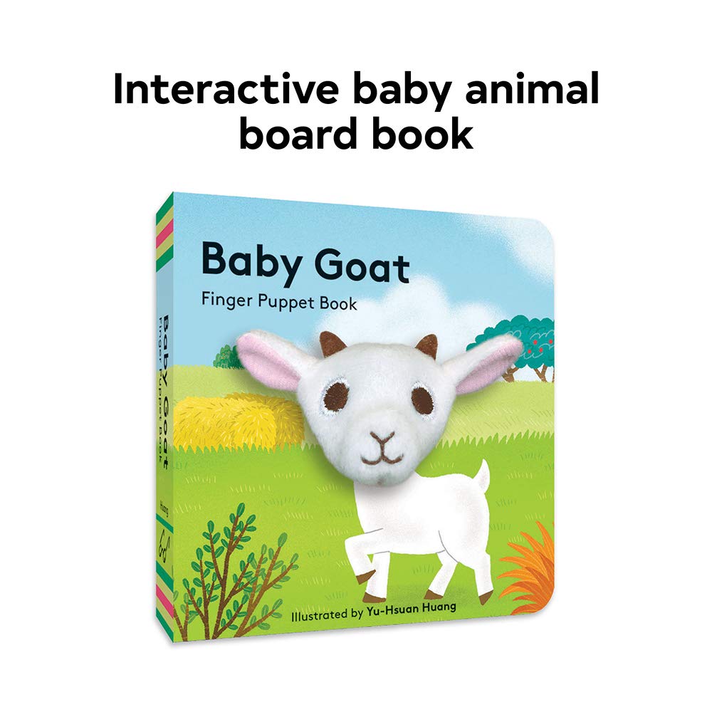 Baby Goat: Finger Puppet Book by Chronicle Books 9781452181714_1