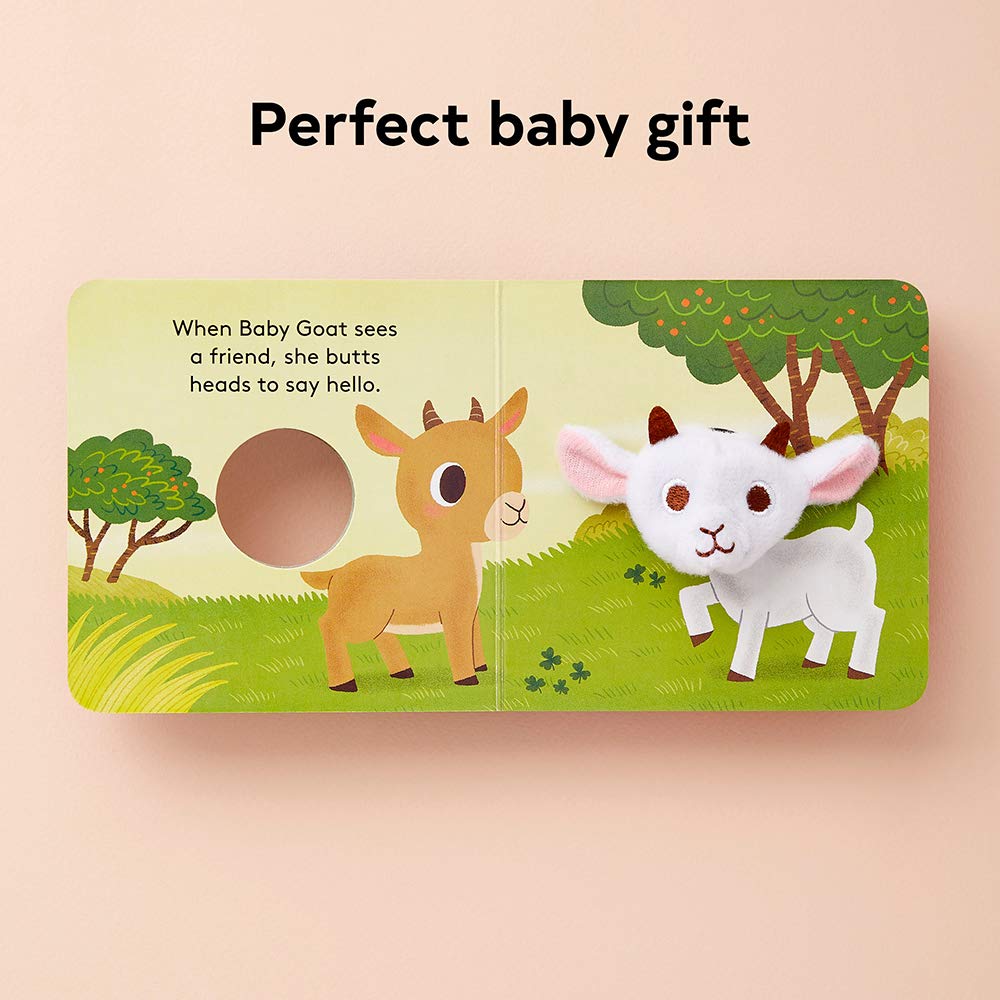 Baby Goat: Finger Puppet Book by Chronicle Books 9781452181714_3