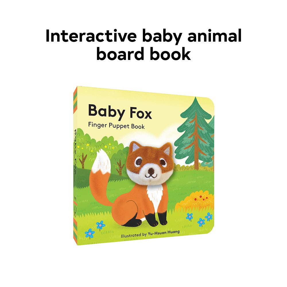 BABY FOX: FINGER PUPPET BOOK - CHRONICLE BOOKS ; HUANG, YU-HSUAN 9781452181738