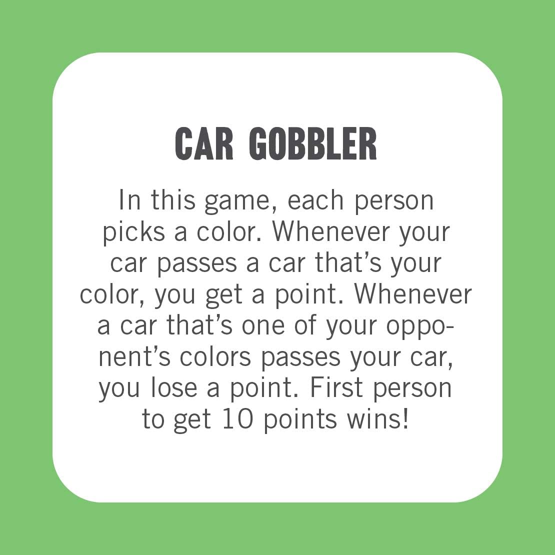 On-The-Go Amusements: 50 Cool Things To Do In The Car by Chronicle Books 9781452183015_4