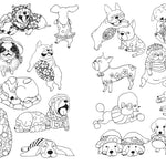 A Million Dogs: Fabulous Felines To Color by Mayo. Lulu 9781454710110_4