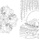 A Million Mermaids: Magical Creatures To Color Volume 7 by Mayo. Lulu 9781454711155_1