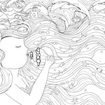A Million Mermaids: Magical Creatures To Color Volume 7 by Mayo. Lulu 9781454711155_2