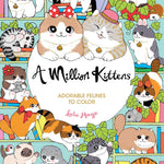 A Million Kittens: Adorable Felines To Color by Mayo. Lulu 9781454711643