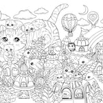 A Million Kittens: Adorable Felines To Color by Mayo. Lulu 9781454711643_2