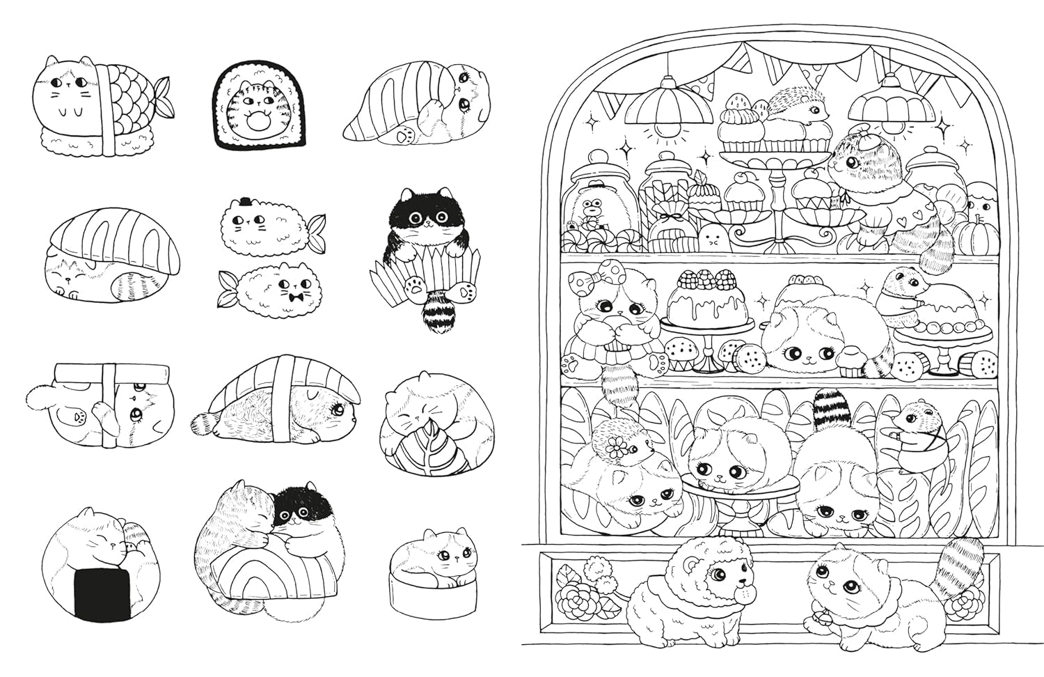 A Million Kittens: Adorable Felines To Color by Mayo. Lulu 9781454711643_5