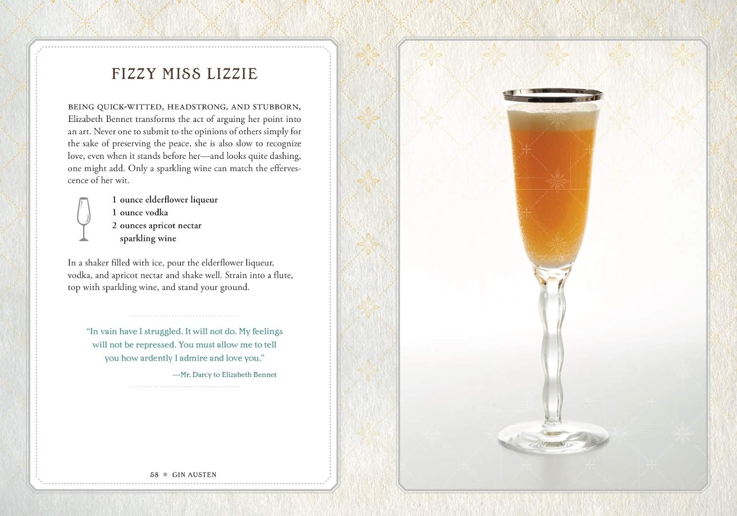 Gin Austen: 50 Cocktails To Celebrate The Novels Of Jane Austen by Mullaney 9781454933120_6