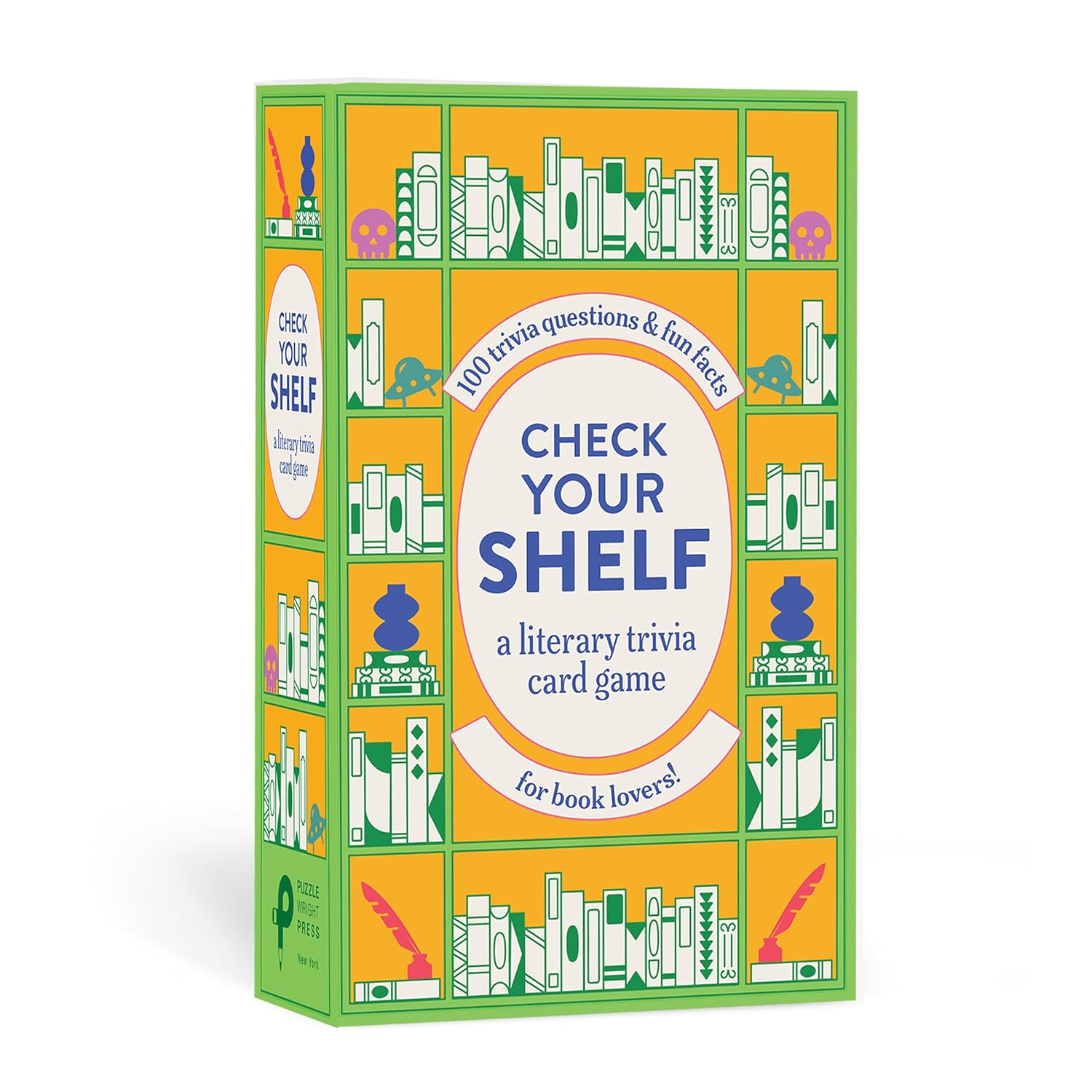 Check Your Shelf: A Literary Trivia Card Game by Union Square & Co. 9781454947714