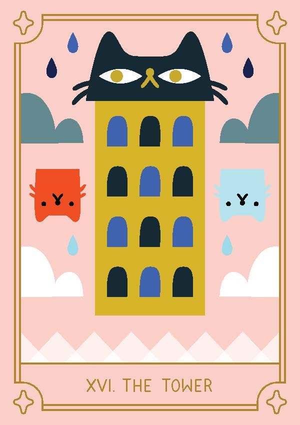 Mystic Cats Tarot: A 78-Card Deck And Guidebook by Romo. Michelle 9781454953180_6