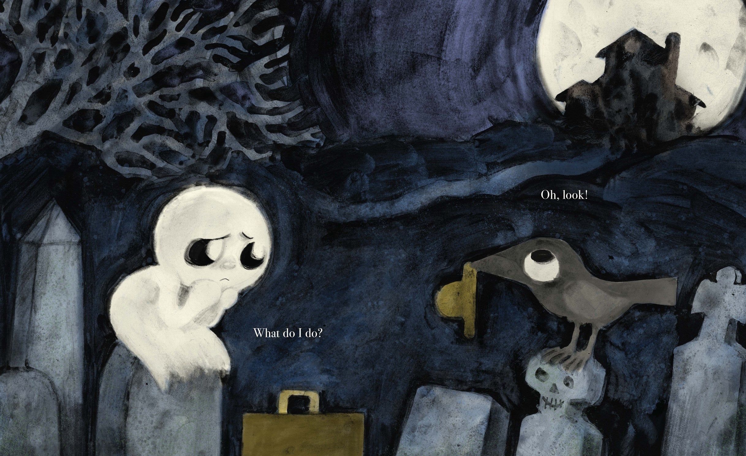 We Are Already Haunting Here! by Sterer. Gideon, Illustrated by Mylie. Charlie 20 9781454960478_2