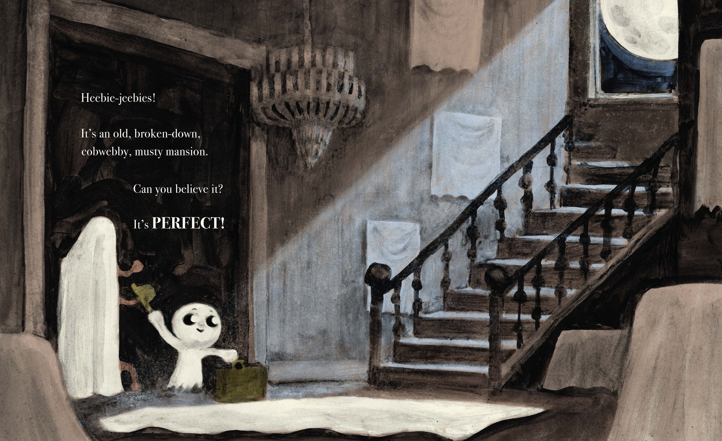 We Are Already Haunting Here! by Sterer. Gideon, Illustrated by Mylie. Charlie 20 9781454960478_3