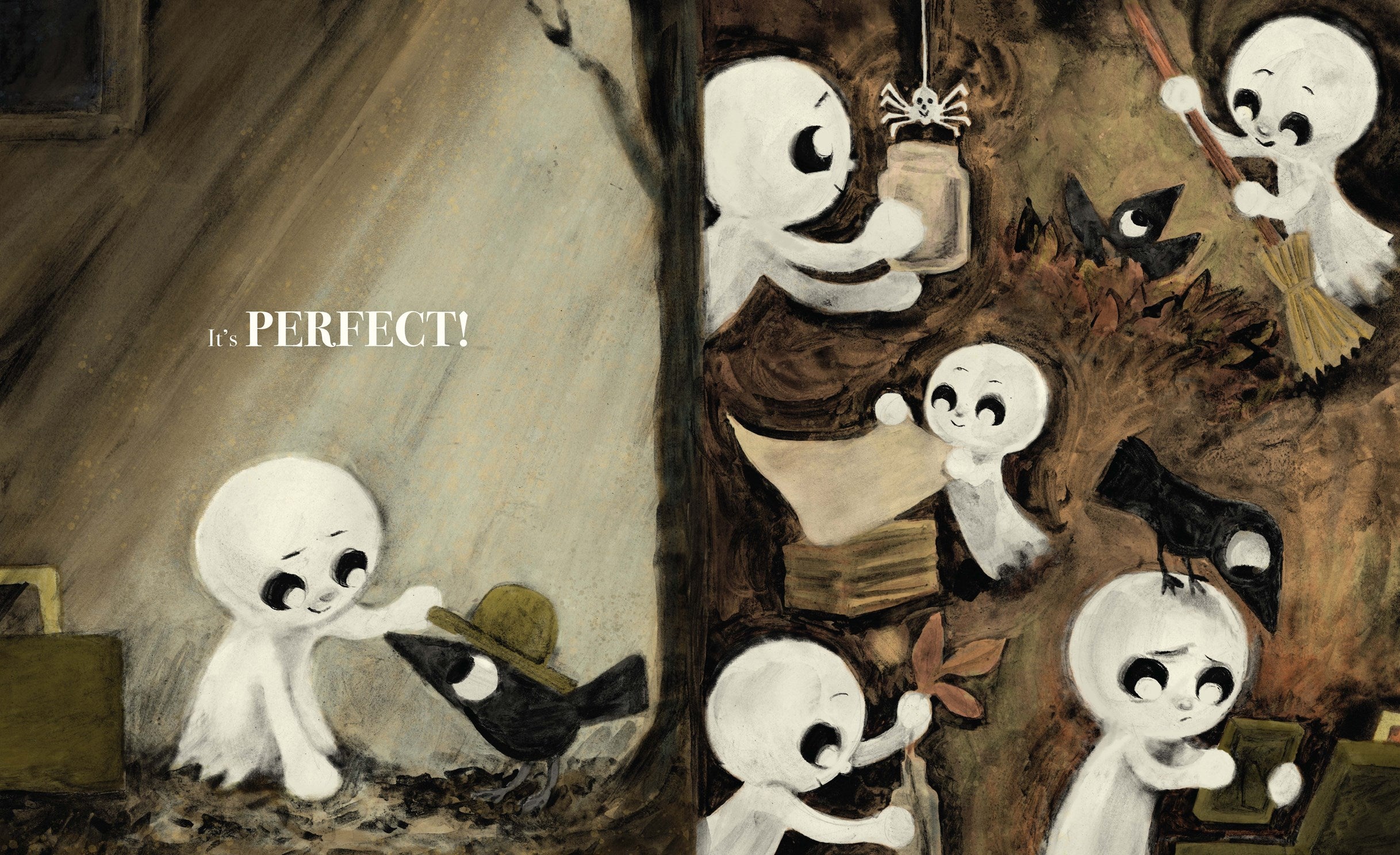 We Are Already Haunting Here! by Sterer. Gideon, Illustrated by Mylie. Charlie 20 9781454960478_9