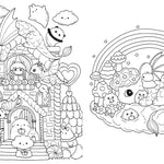 AVAILABLE 06/23/26 A Million Dragons: Adorable Dragons to Color by Mayo. Lulu 20 9781454964230_1