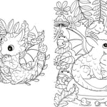 AVAILABLE 06/23/26 A Million Dragons: Adorable Dragons to Color by Mayo. Lulu 20 9781454964230_2