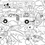 AVAILABLE 06/23/26 A Million Dragons: Adorable Dragons to Color by Mayo. Lulu 20 9781454964230_4