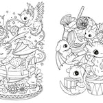 AVAILABLE 06/23/26 A Million Dragons: Adorable Dragons to Color by Mayo. Lulu 20 9781454964230_5