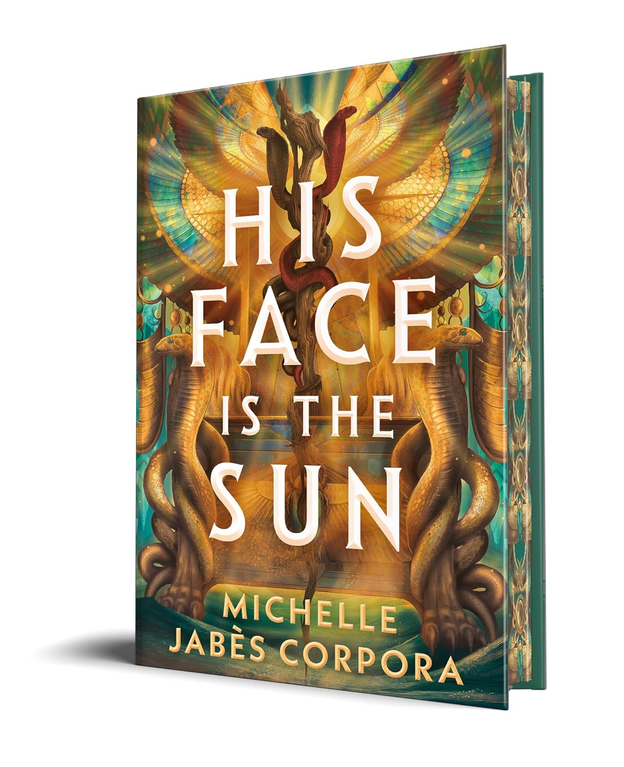 HIS FACE IS THE SUN (THRONE OF KHETARA #1) - CORPORA. MICHELLE JABES 9781464224584
